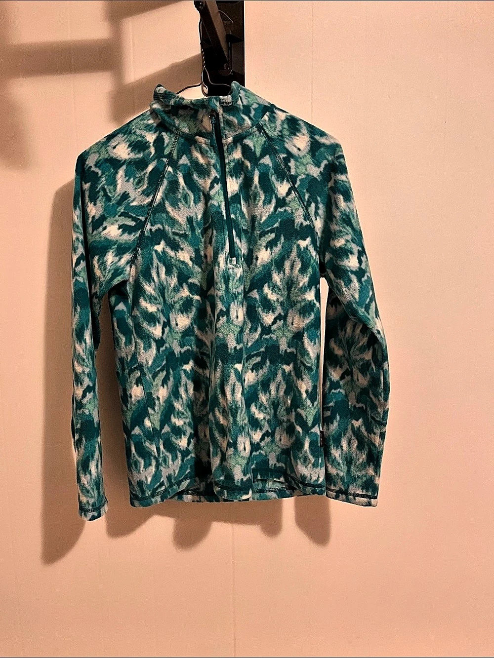 Eddie Bauer Women's Quest 1/4-Zip Fleece Pullover - Print XS